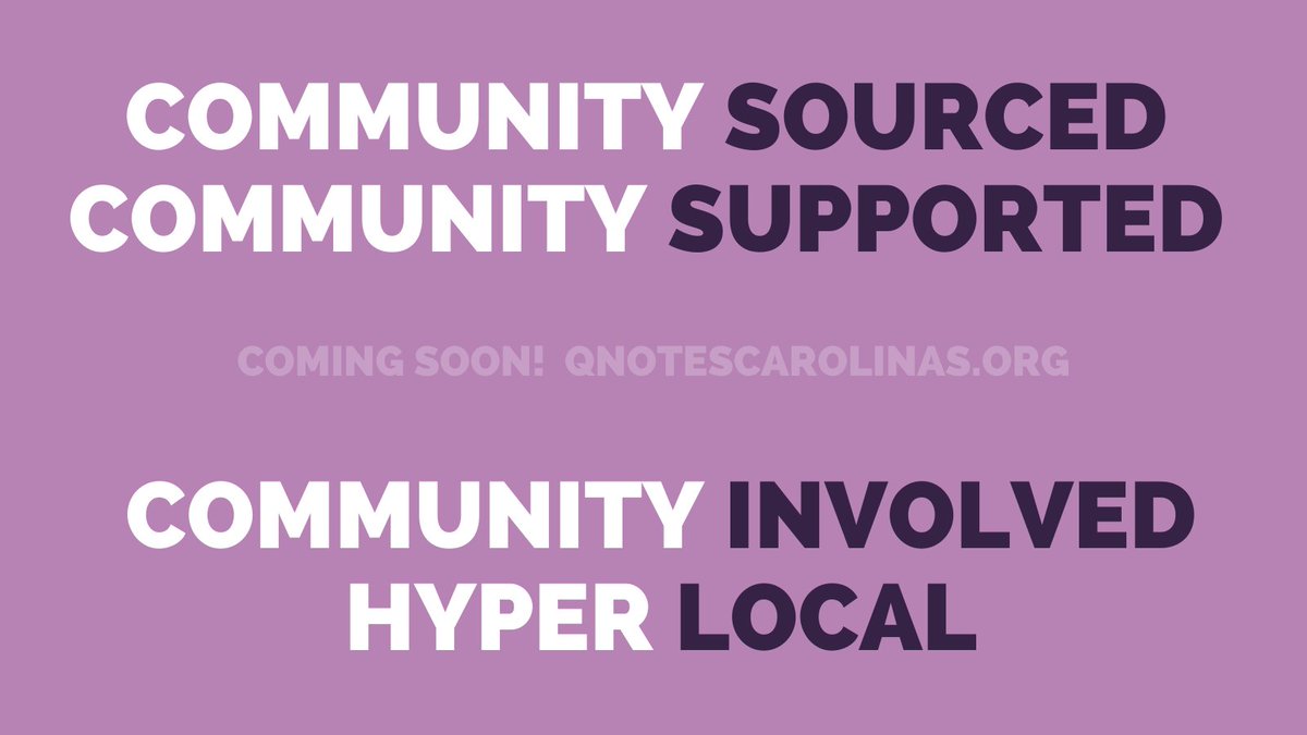 qnotescarolinas's tweet image. Take our survey! In December, #qnotes announced a new platform to engage and involve the community in sharing your stories. Your feedback will provide us with valuable information that will help build an LGBTQ news community with your voice in mind. bit.ly/qnotes2021
