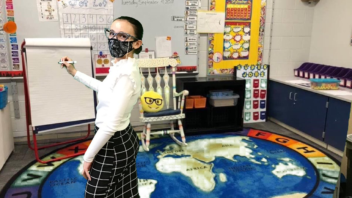 EmilyLamkin720's tweet photo. Cohort A had their career project presentations today! They made slideshows, presented their research findings to their peers, and then we had some green screen fun with #doinkapp to pretend like we were our career in real life! @DoInkTweets @GreenScreenGal #peabodyisback https://t.co/O5QIObIc8W