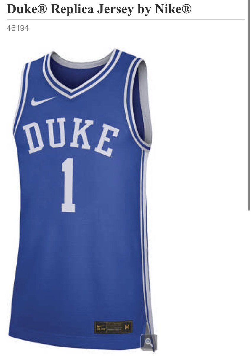 UpdateDuke's tweet image. GIVEAWAY: To enter, retweet and tag a friend. I’ll randomly generate the winner in the next couple of days. You’ll get your jersey of choice from the pictures below.