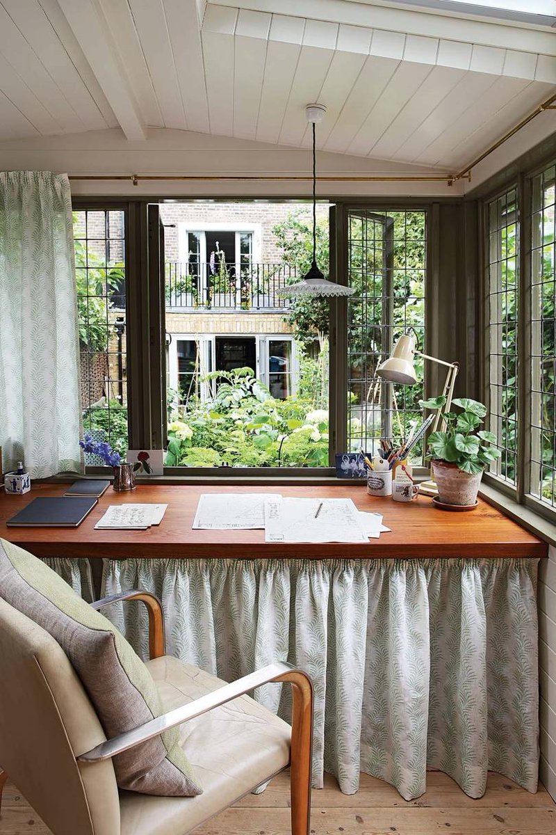 Home office ideas sure to inspire productivity, like this heavenly garden room: trib.al/QD50Kq1