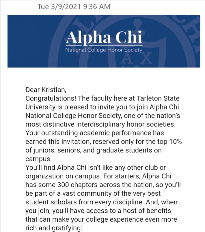 KrisInHigherEd's tweet photo. A thing happened today! I can't lie... I have put some much effort toward earning this M.Ed. So, congrats to me! 🎉 https://t.co/GFnwOfLHP7