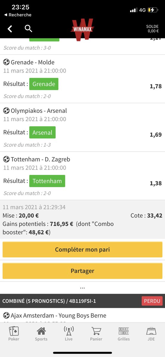 dabididab's tweet photo. @WinamaxSport c’est quand vous validez mon ticket là ça va faire 30min https://t.co/ymPDUzhMYx