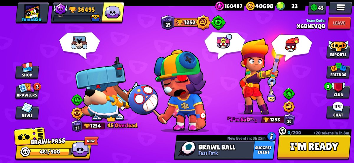 Toma85a's tweet photo. Rango @BrawlTrash @OverloadBS https://t.co/YmvP2jVTxS
