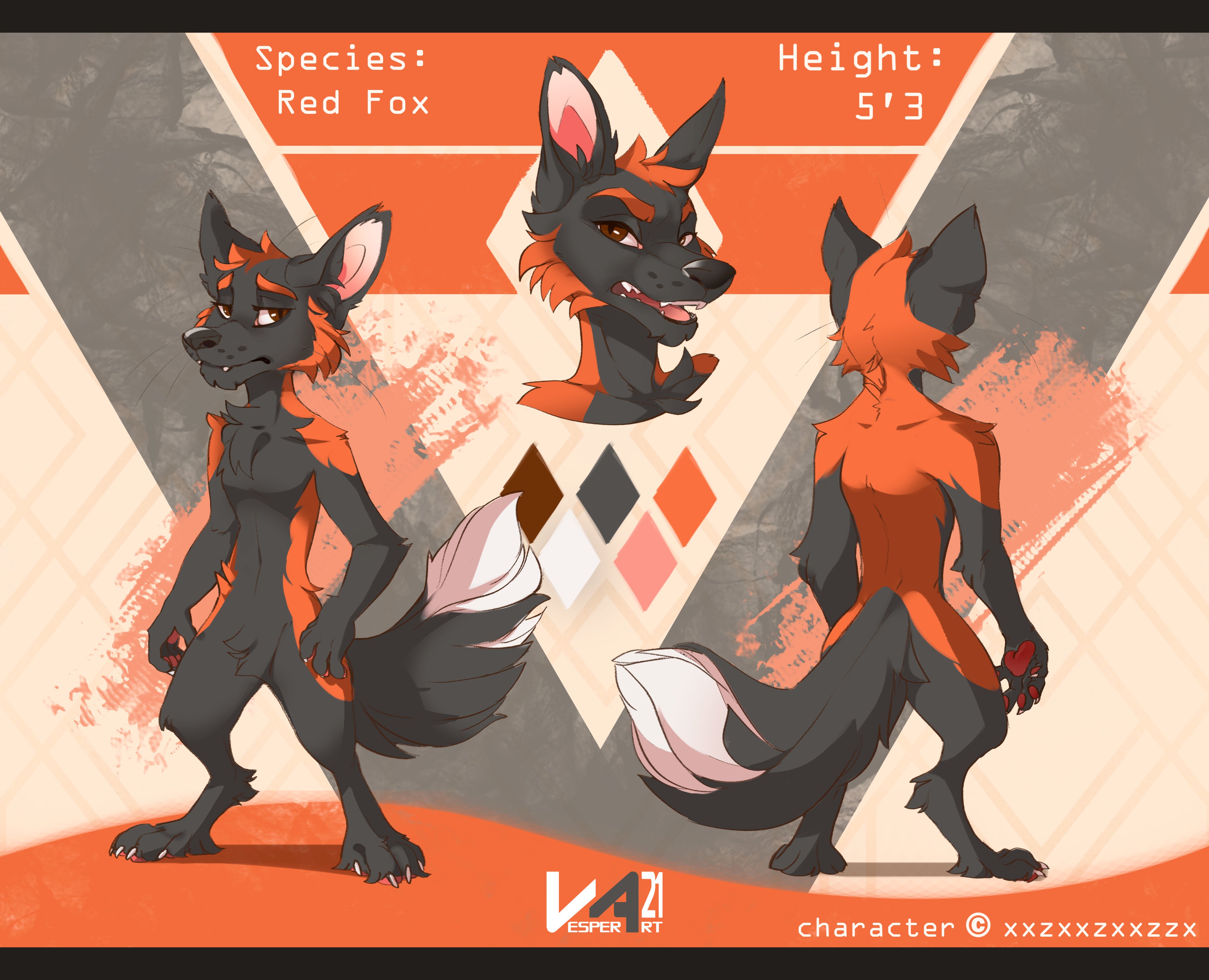 Vesper on Twitter: Ref Sheet for This time with a more cartoonish Red Fox character ~ #furry #furryart #refsheet #redfox #fox https://t.co/E8S9ufyZYN" / Twitter