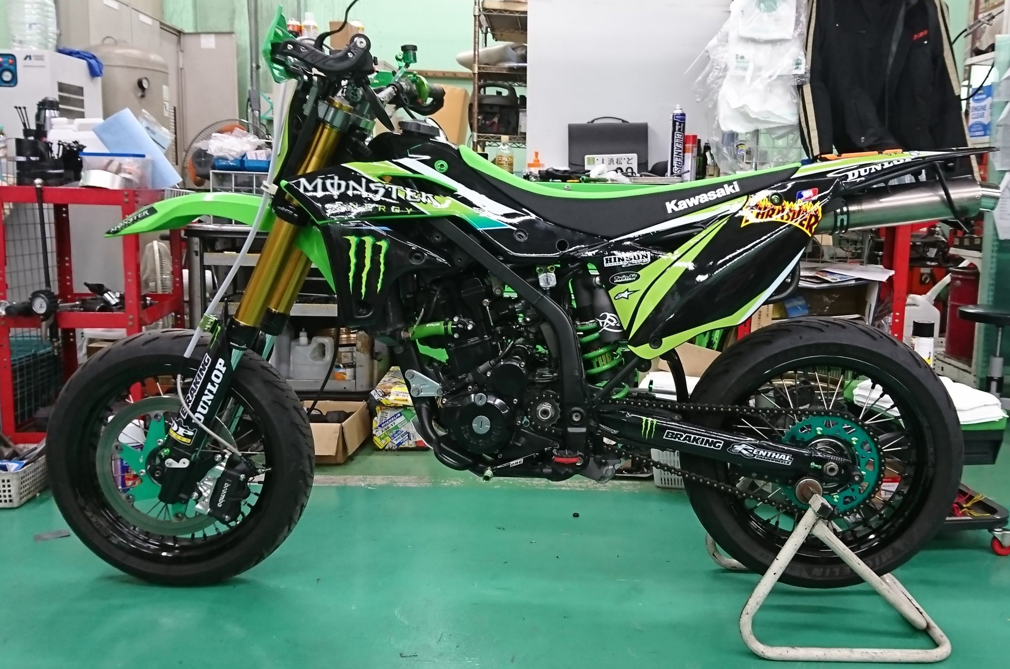 現車確認必須！！ Dトラッカー250 フルカスタム 300ccボアアップ