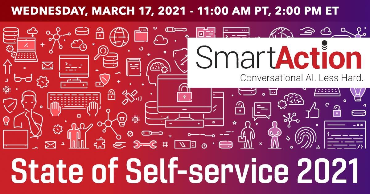 The state of #Self-Service in 2021 has changed drastically. Register for this informative webinar and hear the very latest on how different industries are going deeper into self-service. Get your spot now! ow.ly/xd6y30rA0E9