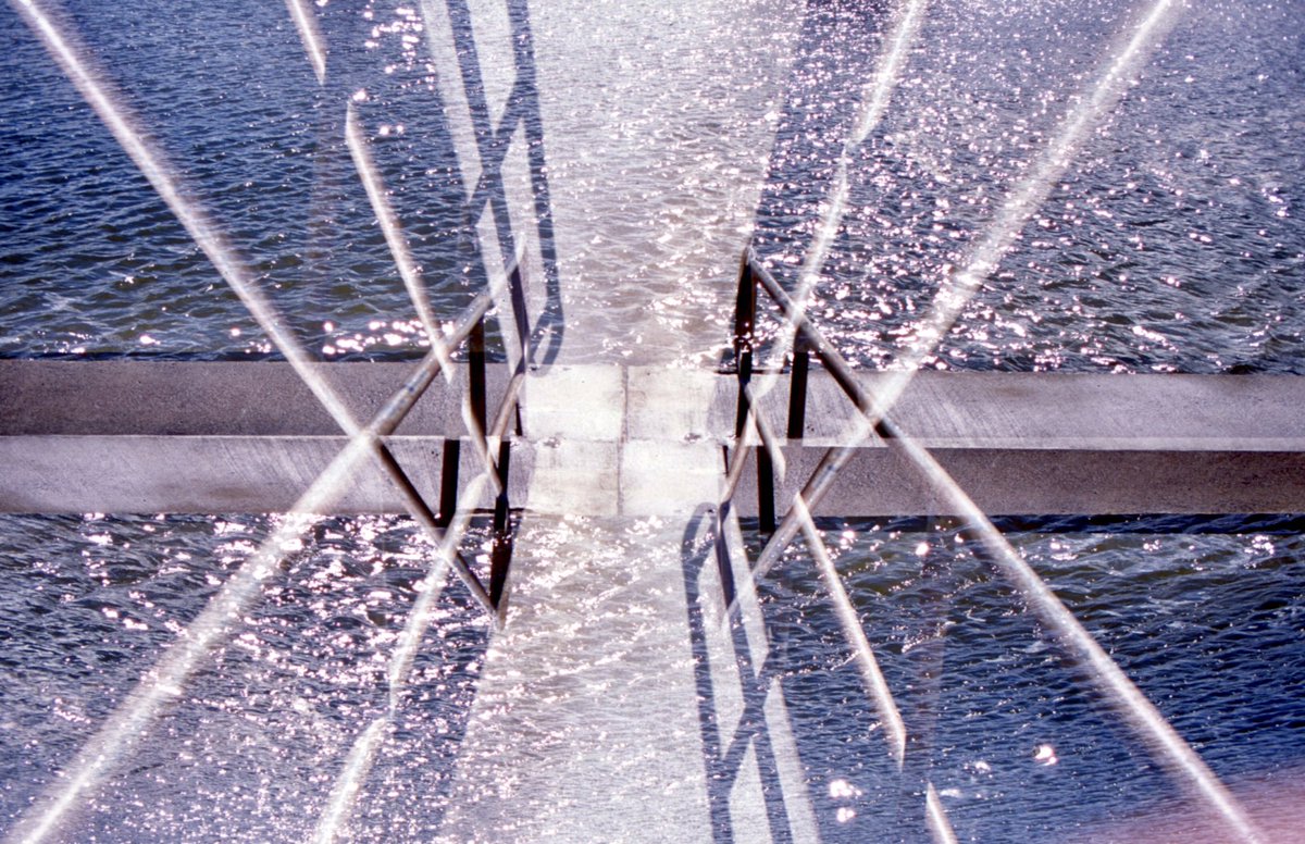 Crisscross #doubleexposure #agfaprecisa #slidefilm #35mm #believeinfilm