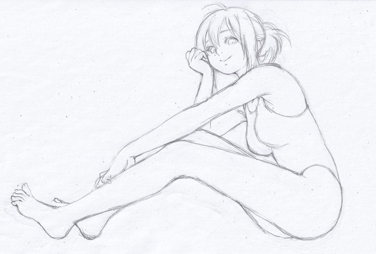 人物デッサンを集中的に練習しようと思い、なるべく全身描いてます。
紙に鉛筆でラフ、デジタルで線画、簡易着色。
書痙の症状と付き合いながら、なるべく手の負担を軽減する描き方を模索中です😌
#dessin  #drowning
#デッサン #クロッキー 