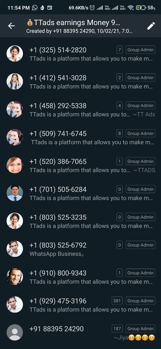 Lucky492599851's tweet photo. @DCP_CCC_Delhi @CrimeBrDelhi @DelhiPolice @ZeeNews @ABPNews @ZeeNewsCrime @ANI @News18India sir please help us we all are invested money in this advertising company #ttads it’s has looted a huge amount ... all are admin number https://t.co/eK8FzrvZ0t