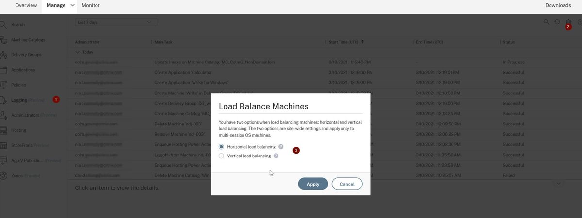 VDA load balancing made easier with a few clicks 👏👏