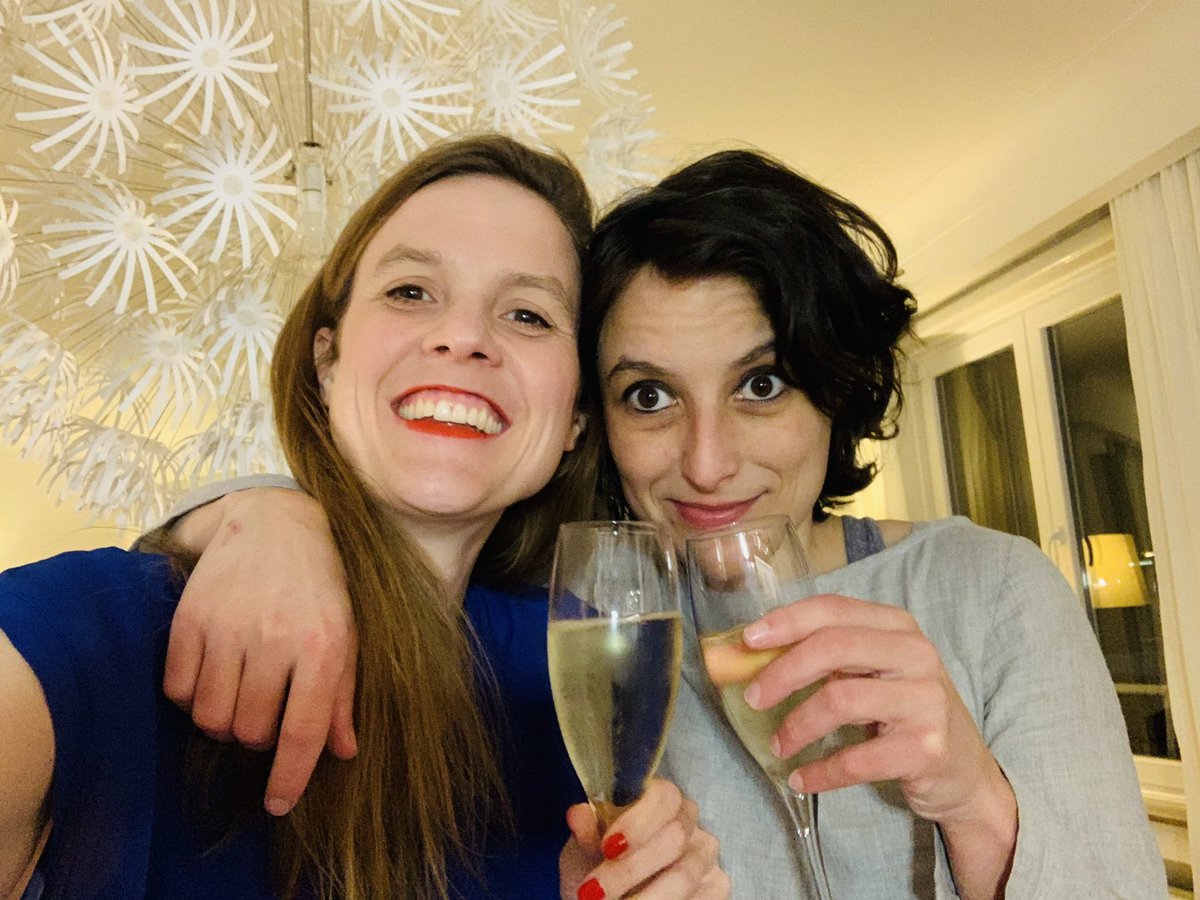 And now: Just two citizens of #LGBTIQFreedomZone European Union celebrating a bit.

Tomorrow, the struggle continues. 

But tonight we raise a glass on our wonderful 🌈 community.
