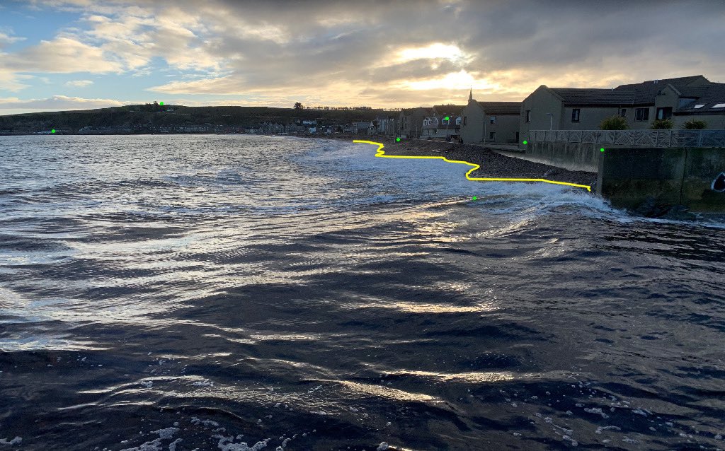 CoastSnapSco's tweet photo. We’ve been working with Hubert @SchoolOfEng_UoE who’s testing the #coastsnap toolbox on all the contributions so far. Some great results so far and hopefully some interesting analysis coming soon. 

#stonehaven #citizenscience https://t.co/ErbMHMDLtr