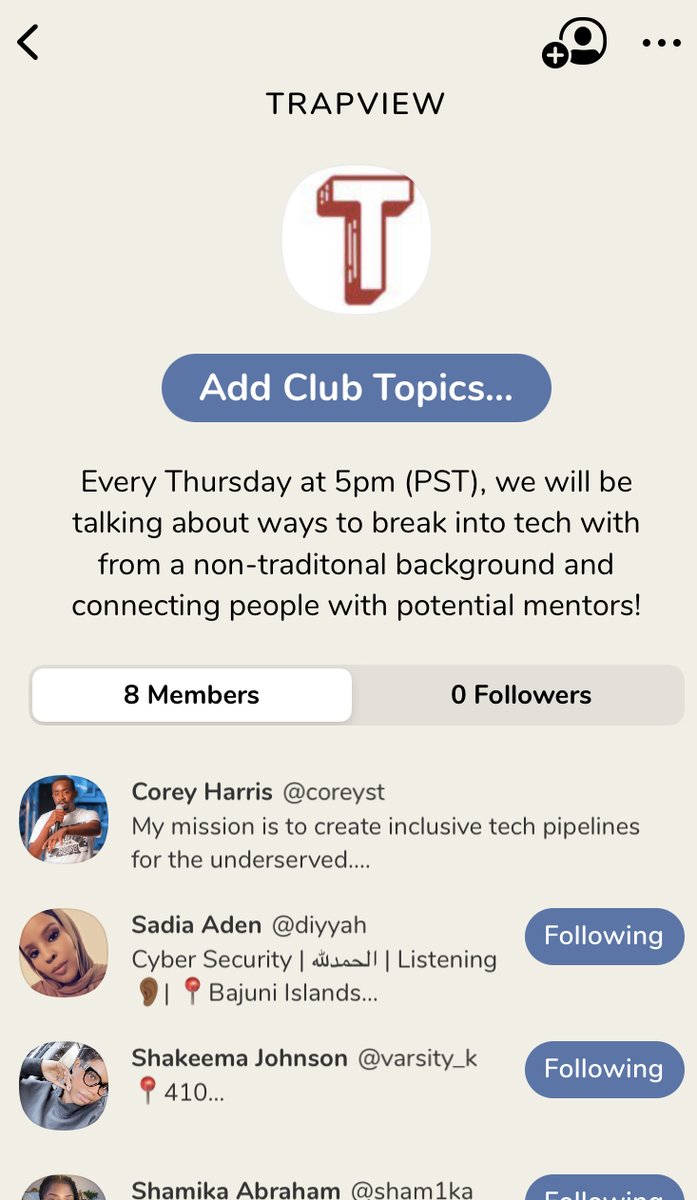 Trapview2040's tweet photo. Join us today (and every Thursday) w/ @CoreySTrappin, Trapview Founder, and @FreDiddy_, @asana Technical Recruiter, at 5pm (PST) as they share tidbits on how to break into tech from non-traditional backgrounds. 

This is an open forum! https://t.co/JTTzwHppbI