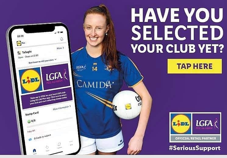 RobertEmmetsGAA's tweet photo. Doing the weekly shop in Lidl? 🛒
Simply by doing the shopping, members can collect stamps to raise up to €20,000 for the club!
• Download/open the Lidl Plus app and follow the prompts
• Select Robert Emmets as the club you want to support💚💛
#Robertemmets #ladiesfootball https://t.co/bTjdJ92j1u