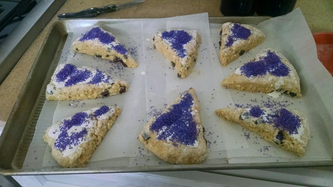 Making scones! Today is a baking day. Getting ready for our next epic Snow Storm heading here this weekend