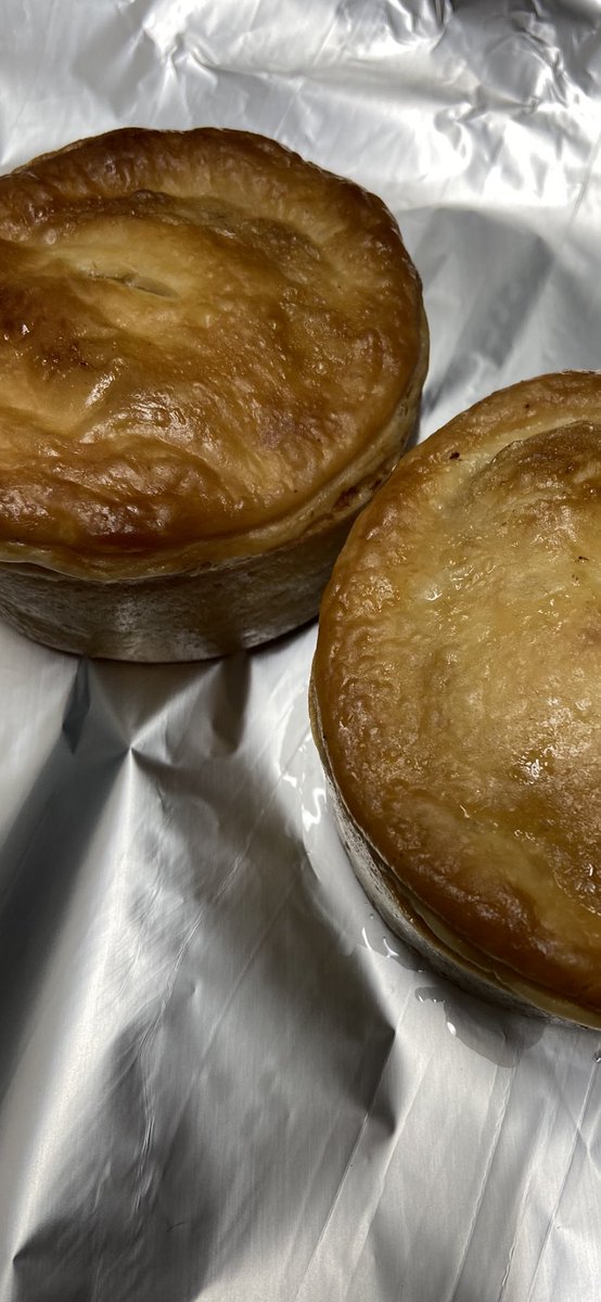 Our new bbl #vegan Scotch pies will be available from Friday. #Edinburgh #veganscotchpies