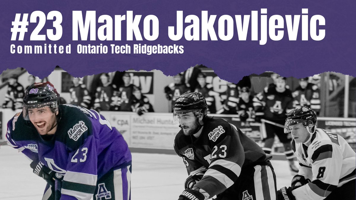 Congratulations to Marko Jakovljevic as he commits to <a href="/RidgebacksMHKY/">Ontario Tech MHKY</a> #Commit #GoRamsGo