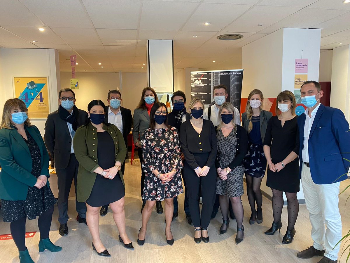 Quel plaisir de rencontrer et d’échanger avec les équipes de la région #NordEst <a href="/AXAFrance/">AXA France</a>. Merci pour votre accueil, votre enthousiasme, votre passion, votre expertise au service de nos #Clients et #Partenaires. Et merci à vous <a href="/guiborie/">Guillaume Borie</a> &amp; @ThierryGMT pour votre invitation !