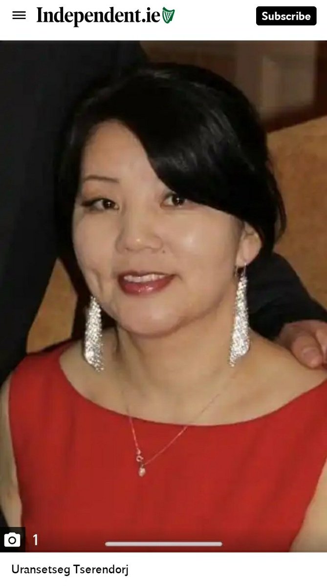 banrionbaby's tweet image. We must remember Urantsetseg Tserendorj who was murdered outside the IFSC walking home from work last month, RIP 🕯