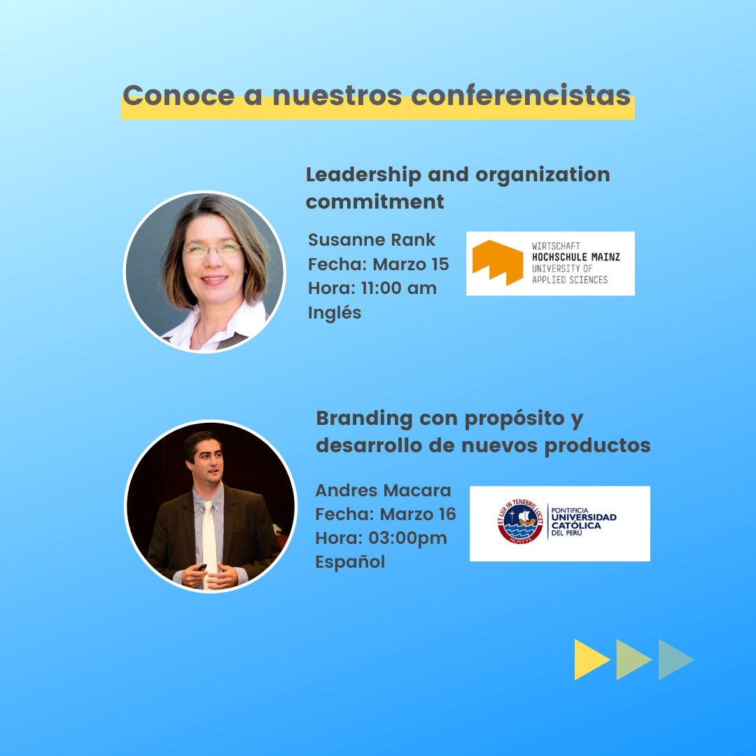 AdmonURosario's tweet photo. ¡Vive una semana llena de conocimiento! 🧑‍💻👩‍💻

Tendremos a expertos internacionales🌎, quienes compartirán sus historias y conocimientos para fortalecer tu perfil profesional y personal 💪

Inscríbete aquí 👉: https://t.co/cmSN1obUbu https://t.co/9E54Ai8x5W