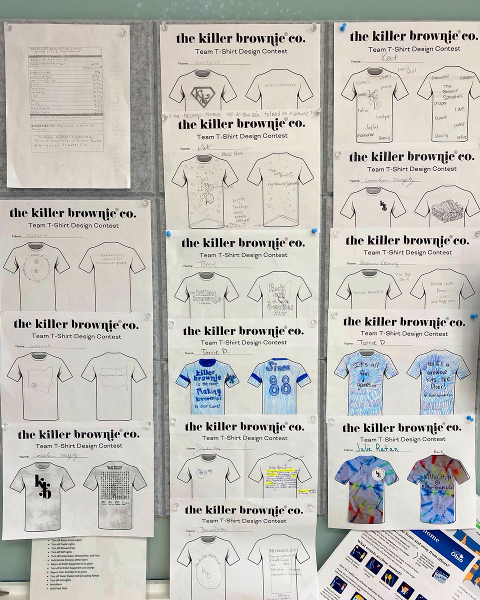 If you've ever wondered what's inside a Killer Brownie® team member, this is it, and we wouldn't want it any other way. ❤️