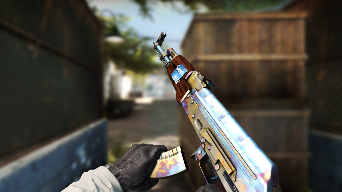 curry_boi_8's tweet image. ICE BABY!!!! Finally i got it ak-47 case hardened #151 mw 0.08fv. ty for selling me this beauty @IntrovertCS .