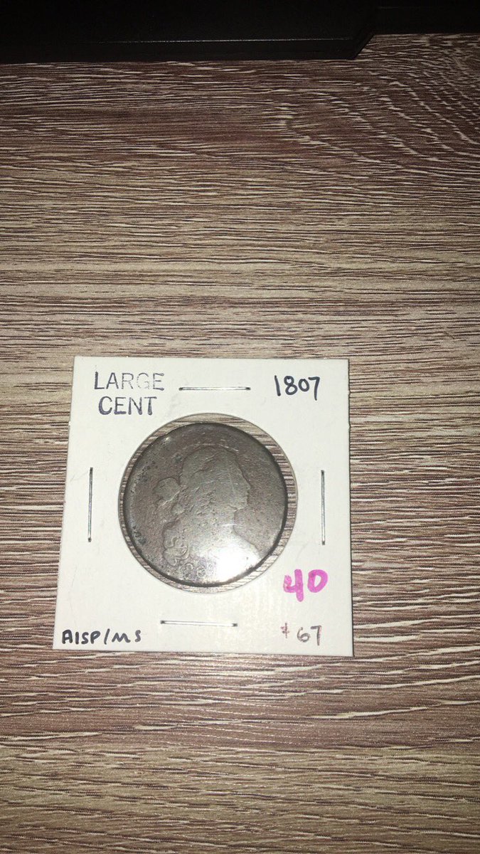 coinguy50's tweet photo. Pickups from todays trip to the local coin shop

1916 D Mercury
1807 Large Cent
1826 Half Cent
1856 Large Cent https://t.co/smLEE9Ja4V