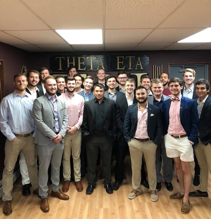 Throwback Thursday!

Here is a throwback to our 2019 Senior Affirmation ceremony. Thank you to all of our graduated alumni for your dedication to our chapter and the brotherhood of Sigma Nu!

#LHT
#SigmaNu
#SigmaNuNIU
#LoveHonorTruth
#SigmaNuThetaEta