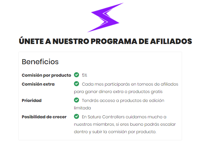 Acabamos de implementar el nuevo sistema de Afiliados de Sature Controllers 🤭
👇👇👇👇
saturecontrollers.com/pages/register…
----------------------------------------------------------
#afiliados #mandospersonalizados #mandosbaratos #calidad #tiendaonline #tienda #saturecontrollers #mandosps4