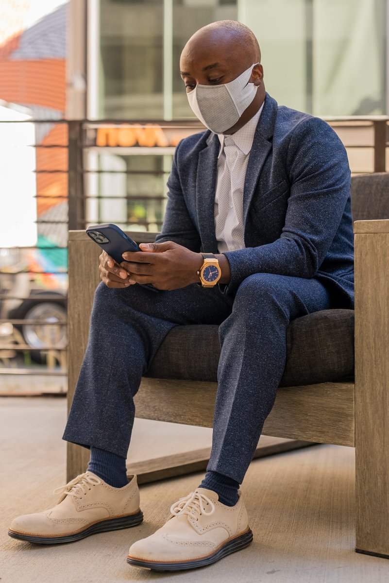 medicevo's tweet photo. Thank you @Wells_P for setting an example for others. Shop the link in our bio for your own graphene face masks. Remember, health is wealth 🙌🏽

#WearAMask https://t.co/6QqiGjK0qc
