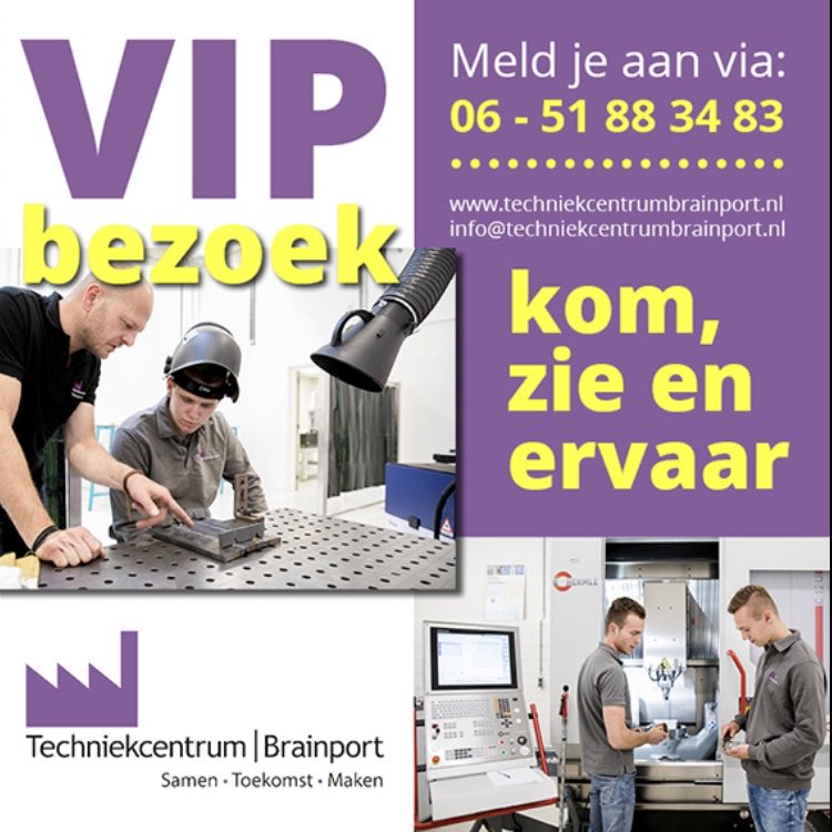 Opzoek naar een leerwerkbaan in de metaaltechniek? Kom het zien en beleven! #techiekcentrumbrainport #bbl #leereenvak #techniek