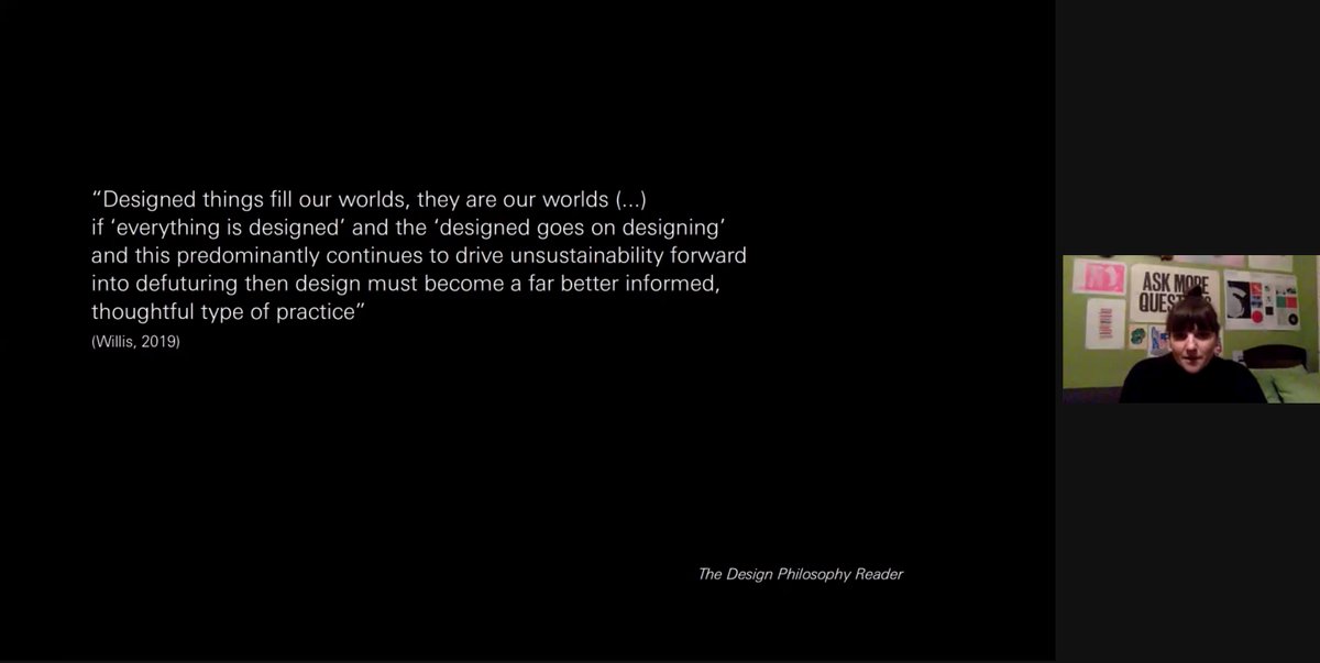 NOW LIVE on #DesignRoast open.lecture.series 2021 
<a href="/GREdesignSchool/">School of Design</a> <a href="/UniofGreenwich/">Uni of Greenwich</a>
<a href="/heathernigriofa/">Heather Griffin</a> On realities and on inclusive communities. Our absurd capitalist reality and the myths of everyday life pose many questions riddled with contradictions
 #diverityInclusivityDesign