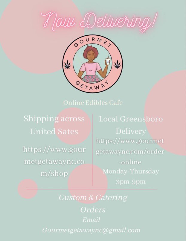 K8IXVIII's tweet photo. GET YOUR DELTA 8 GOODIES DELIVERED ‼️ @GourmetGetaway @GourmetGetaway @GourmetGetaway 

#blackowned #legal #delta8 #triad #greenbsoro #gso https://t.co/nBosE7Ew3S
