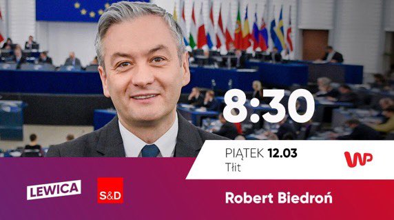 RobertBiedron's tweet photo. A jutrzejszy poranek zacznę z Wami o 8:30 w programie @Tlit_Wp w @wirtualnapolska 💪! https://t.co/BxjG4jMLSv