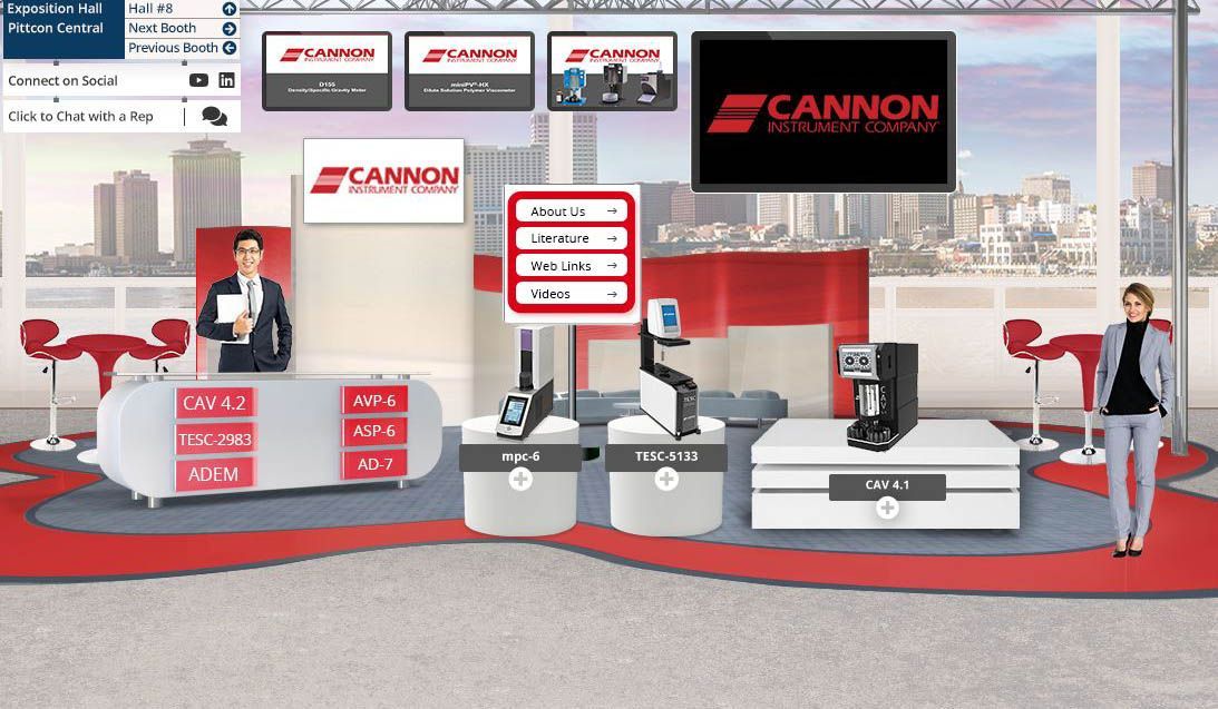CANNON_Instr's tweet photo. What a great virtual Pittcon 2021! We look forward to seeing everyone in person next year, and thanks to everyone who visited our booth! #Pittcon2021 @Pittcon https://t.co/9kY3NmA1YG