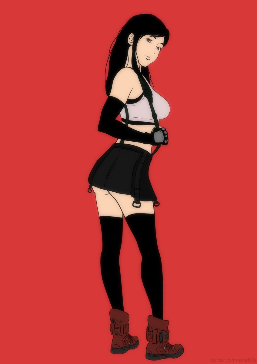tarod80s's tweet photo. Another Tifa Lockhart for CesarTheSoldier. Do you like it? #TifaLockhart #Tifa #FF7Remake https://t.co/Pk0SZgwB8U