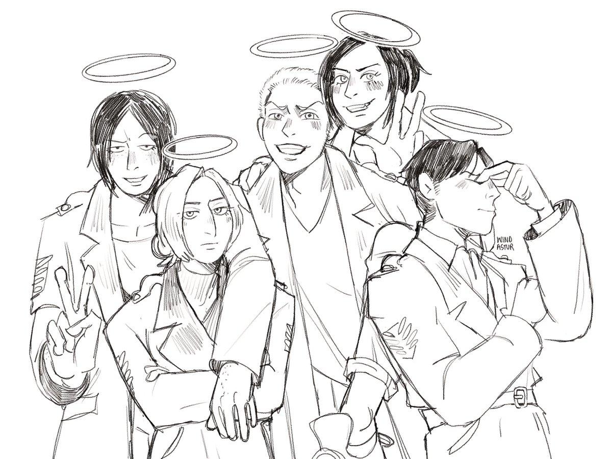 character designs for the hellish au ❤️ 
demon division / angel corps / hunters guild 