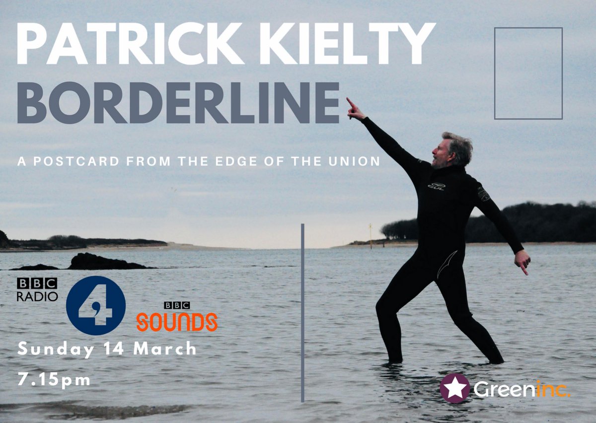 .<a href="/IrelandNorthern/">☘️⬆️ IRELAND's HowToEnjoy (Ulster)</a> RT <a href="/GreenIncTV/">Green Inc</a>: Join <a href="/PatricKielty/">Patrick Kielty</a> this Sunday as he tells the rest of the UK what’s really happening in a post-Brexit Northern Ireland #BORDERLINE A Postcard From the Edge of The Union <a href="/BBCRadio4/">BBC Radio 4</a> 7.15pm and <a href="/BBCSounds/">BBC Sounds</a> Don’t miss it! 🎤