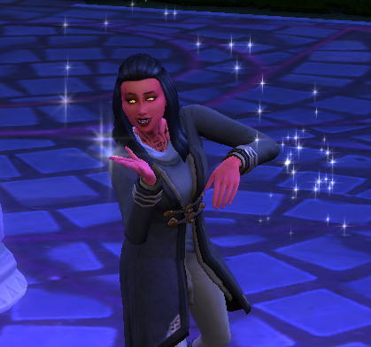 joannaspringer's tweet photo. Just curious because I know others out there must play #dungeonsanddragons and #thesims4? I just put my D&amp;D character in my #thesims game. I'm terrible at drawing and I wanted a way to show what she looks like. So I built her in #thesims CAS. Anyone else do this? #ShowUsYourSims https://t.co/fnDyURprco