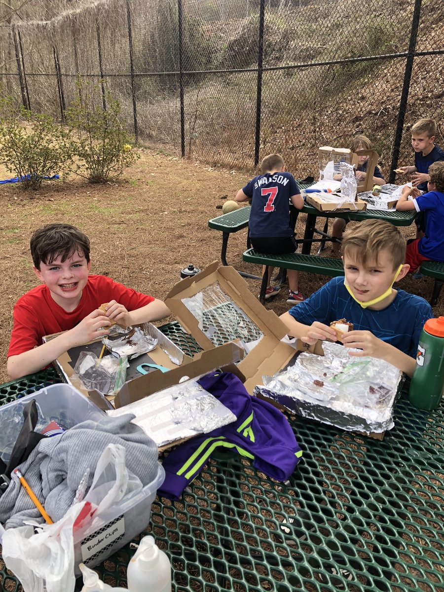 Today was a perfect day to use our solar ovens to cook s’mores. <a href="/MPE_Mustangs/">Mountain Park ES</a>