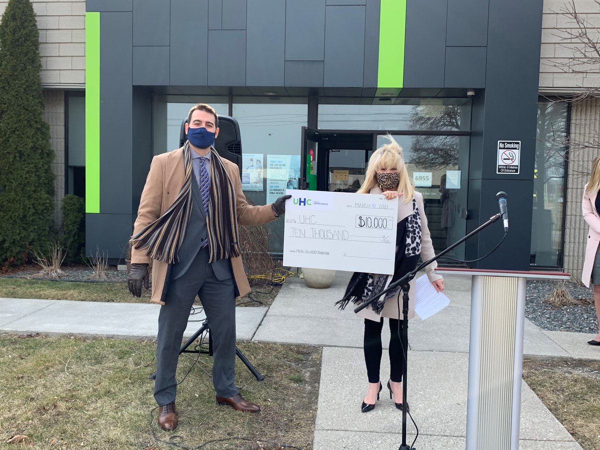 A huge #ThankYou to Eric Katzman for his very generous donation of $10,000 to UHC! This gift will be used for a meal delivery initiative to ensure those in need have food on the table &amp; can enjoy a delicious dinner. We are so #grateful for Eric's support!