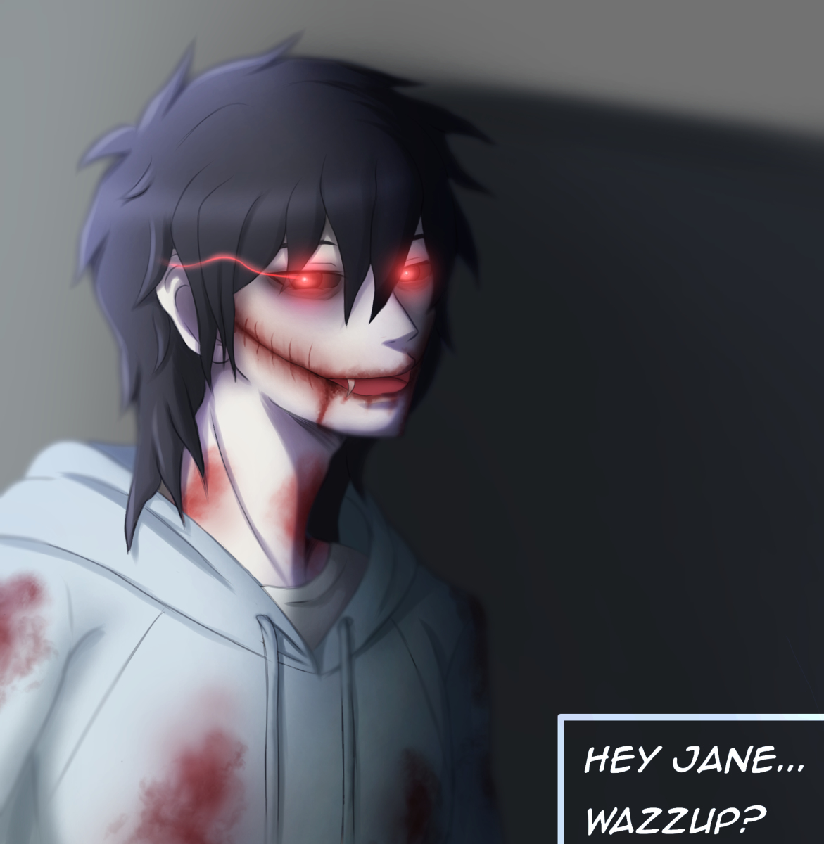 Kentō 紫 is (Open commission) on X: Jeff The KILLER [FanArt] #ibisPaint # fanart #Creepypasta #jeff_the_killer    / X