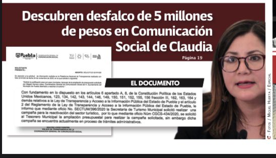 #HILO 🧵Hoy el periódico Cambio que dirige <a href="/Nigromanterueda/">Arturo Rueda</a> publicó información FALSA en la que atribuye un "desfalco" en el área que encabezo. El periódico no sólo MIENTE, sino que orquesta una campaña sucia en contra de quienes formamos parte del <a href="/PueblaAyto/">Puebla Gobierno de la Ciudad</a> por lo siguiente:
