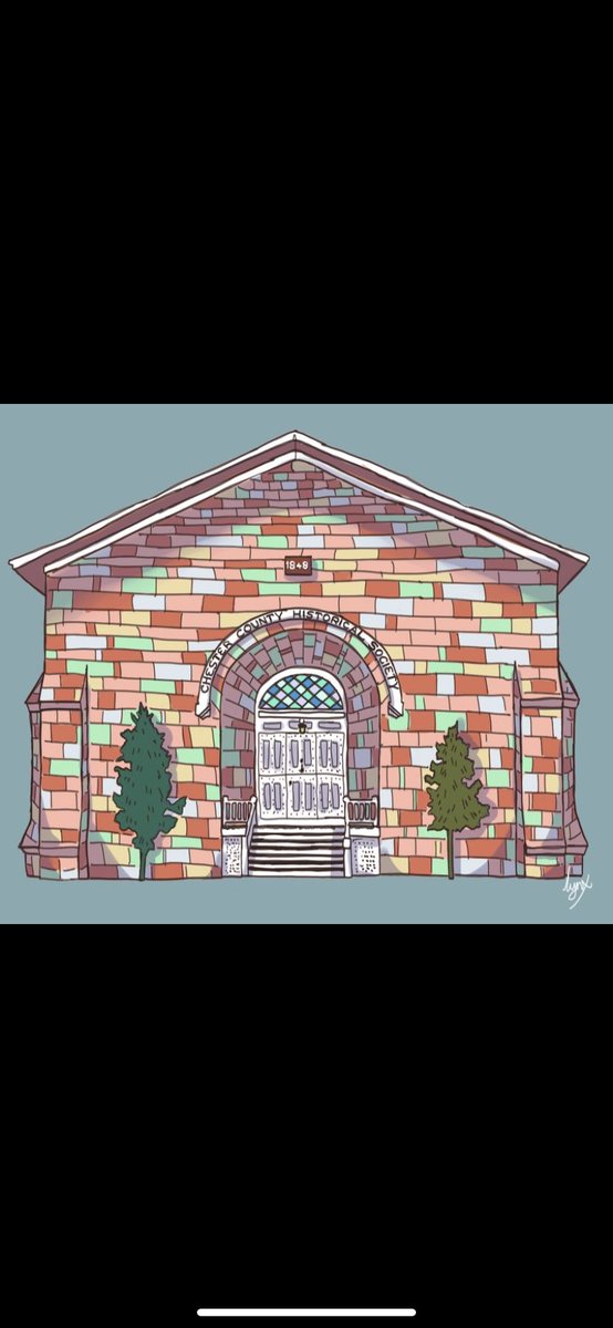 Time for #ThrowbackThursday but with a twist! In collaboration with the incredible ✨<a href="/lynx_peachy/">Lynx🍊(COMS OPEN!)</a> ✨on Instagram, enjoy this beautifully illustrated throwback of Horticulture Hall in 1938.
Did you know that Hort Hall was the sight of the first Women's Rights Convention in PA?