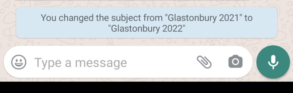 PhilKrstic's tweet photo. None of us thought we'd have to do it... #Glastonbury2022 #GlastonburyFestival #Glastonbury https://t.co/sr79P413qo