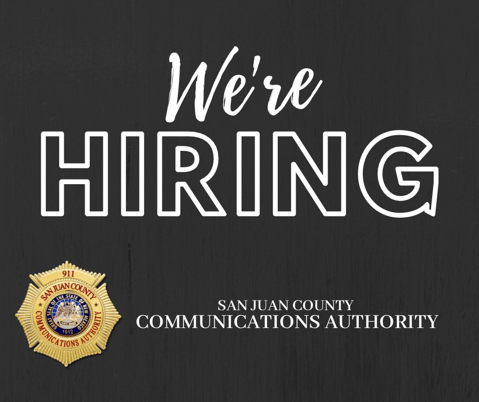 Have a question about the job? Feel free to write us a message and we’ll be glad to answer!
Apply now at SJCounty911.net