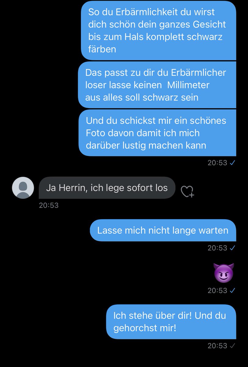 LederLegging's tweet photo. Ein neuer Sklave hat erst brav seinen Tribut abgelegt und wurde dann gezwungen sich komplett schwarz zu machen. Mit einer schönen permanent Farbe. So ist es Brav.#slavemoney #sissyslave #onlyfans #geldsklave  #geldherrin #tribut #paypal #blackmailfindom #findom https://t.co/JnaJjY4FLj