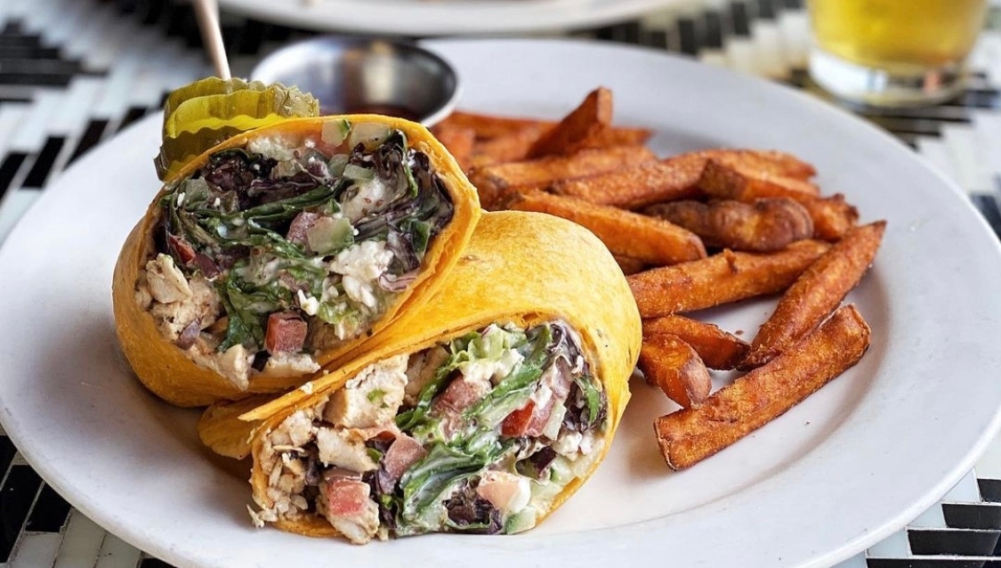 The kind of wrap where one napkin just won't do the job...AKA the only kind of wrap you need in your life 👉 find it at <a href="/MichaelForbesKC/">Michael Forbes KC</a>! 
⁠
📸: @eatlocalkc on Instagram