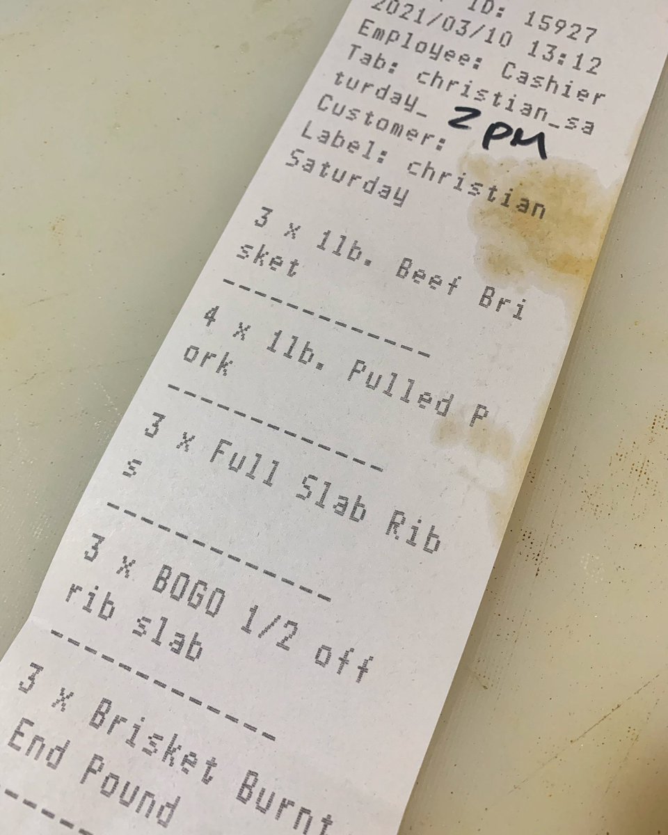 charliesnooga's tweet photo. Be like Christian. Think about Saturday NOW and make sure you get your orders in! #chattanooga #charlieschattanooga #bulkordersaccepted #brisket #pork #ribs https://t.co/G9uVsoBpnL