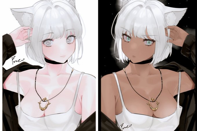 女儿双版本   #illustration 